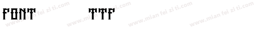font 6950 0ttf字体转换